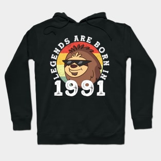 Birthday 30 Thirty Round Birthday Vintage Retro Hoodie